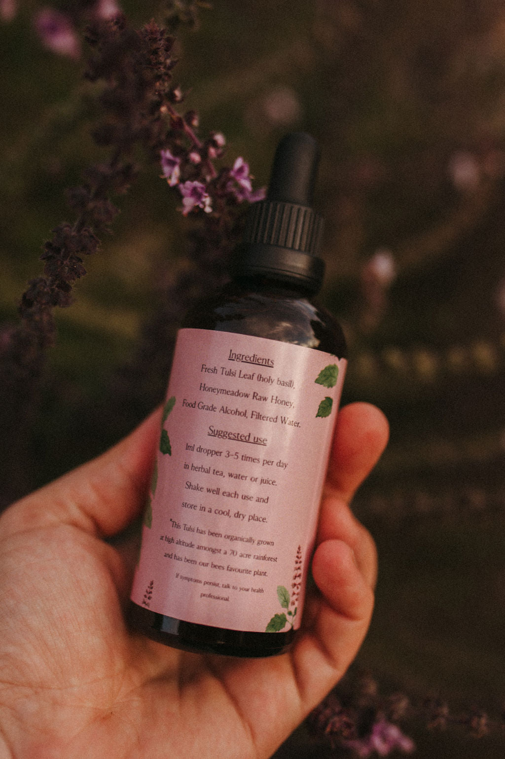 Honeymeadow Tulsi Tincture 100ml